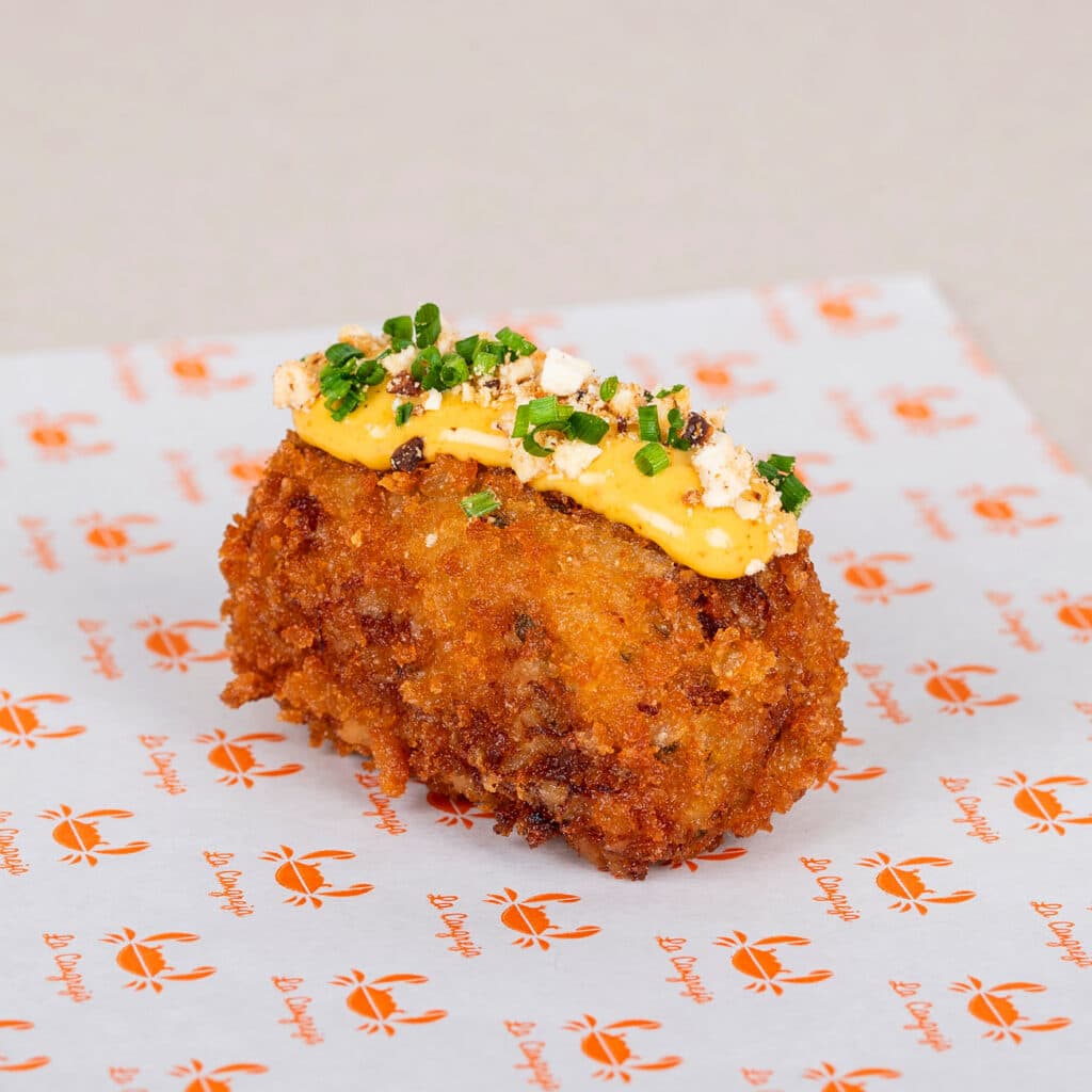 Croqueta de pato